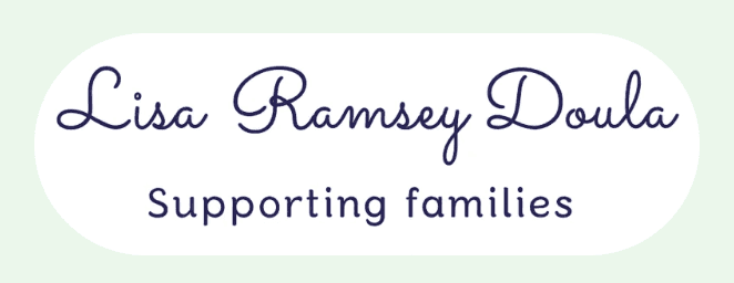Lisa Ramsey Doula logo designed by Web-Tastic